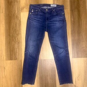 AG Denim The Prima Cigarette Crop Jeans Size 27